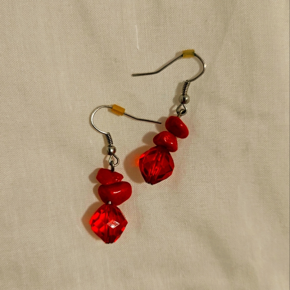 Red Earrings
